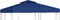 vidaXL - Vervangend - tentdoek - prieel - 310 - g/m² - 3x3 - m - donkerblauw