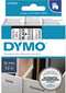 DYMO D1 - Labeltape - Zwart op Doorzichtig - 12 mm x 7 m (1 stuk)