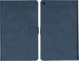 iMoshion Tablet Hoes Geschikt voor Samsung Galaxy Tab A 10.1 (2019) - iMoshion Luxe Tablethoes - Donkerblauw
