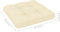 vidaXL - Palletkussen - 50x50x12 - cm - stof - crèmekleurig