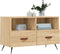vidaXL - Tv-meubel - 80x36x50 - cm - bewerkt - hout - sonoma - eiken