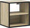 vidaXL - Nachtkastje - wandgemonteerd - 40x31x39,5 - cm - sonoma - eikenkleurig