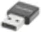 Lanberg NC-0300-WI - USB Wi-Fi Adapter - 300 Mbit/s - Zwart