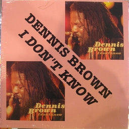 Dennis Brown - I Don't Know - LP Nieuw - Kaft met lichte beschadiging