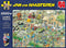 JvH Jan van Haasteren - Puzzel Boerderij Bezoek - 1000 stukjes