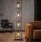 4L Cubic towerStaande lamp - excl led lampen - E27 - Grijs