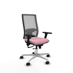 Piqueras y Crespo 3D086N0 - Bureaustoel - Verstelbare hoogte met armleuning - Roze