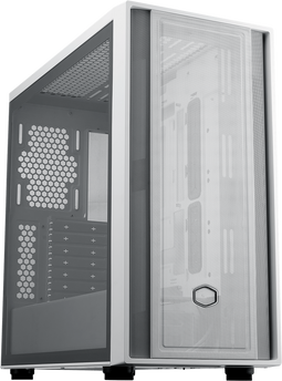 Cooler Master MasterBox 600 Lite - Tower Behuizing - FineMesh Frontpaneel - Wit