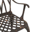 vidaXL - Tuinstoelen - Set - van - 2 - - - Bronzen - Gietaluminium
