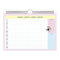 Lannoo Graphics - Family Calender - Familie kalender - 2024 - PAPER SALADE - Lama's - 4 Talig - 310 x 220 mm