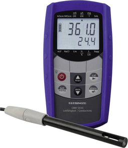 Greisinger GMH 5430-400 Combimeter Geleidingsvermogen, Saliniteit, Total dissolved solids (TDS), Temperatuur