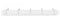Digitus DN-97666 - Kabelgeleiding 19 inch 1 HE - 5 stalen beugels - Grijs (RAL 7035)