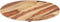vidaXL - Tafelblad - rond - 25-27 - mm - 80 - cm - massief - acaciahout