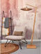 GOOD&MOJO Vloerlamp Iguazu - Bamboe/Jute - 78x55x176cm - - Staande lampen voor Woonkamer - Slaapkamer
