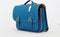 Own Stuff Lederen Boekentas - Seagreen - Lagere school