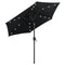 Coast Zonnescherm - Parasol 230 cm - Zonne-energie - Kantelbaar tot 35° - Beige