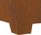 vidaXL - Vierkante - Vuurkorf - 80x80x40 - cm - Weerbestendig - Staal