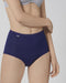 Sloggi Basic+ - Maxi Onderbroek Dames - 3-pack - Lila Paars Lichtblauw (3 stuks)