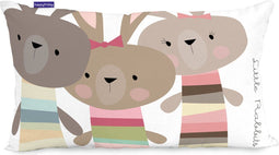 Kussenhoes HappyFriday Moshi Moshi Rabbit Family Multicolour 50 x 30 cm