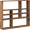 vidaXL - Wandschap - 90x16x78 - cm - bewerkt - hout - oud - houtkleurig