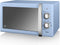 Swan SM22130BLN Retro Magnetron Blauw