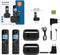 Alcatel F860 Duo - Draadloze huistelefoon met antwoordapparaat en nummerblokkering - (2 stuks)