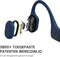 Shokz OpenRun - Sporthoofdtelefoon - Bone Conduction - USB-C - Blauw