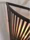 GOOD&MOJO Wandlamp Merapi - Bamboe Zwart - 30x15x30cm - Binnen Modern