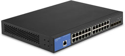 Linksys LGS328C-EU - Managed Switch - 24x 1Gbps Ethernet 4x SFP+ - 23,95W