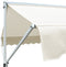 vidaXL - Luifel - vrijstaand - 3x3 - m - crème