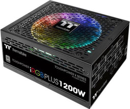 Thermaltake Toughpower iRGB PLUS 1200W - ATX Voeding - 80 PLUS Platinum - Zwart