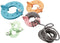 Pom Pom Maker, 3,5+5,5+7+9 cm, 4 Stuk