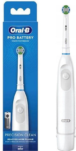 Oral-B PRO Power - Batterij Tandenborstel - Precision Clean opzetborstel - Wit
