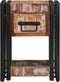 vidaXL - Nachtkasten - 2 - stuks - 40x40x40 - cm - Massief - Gerecycled - Hout