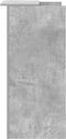 vidaXL - Receptiebalie - 55x50x103,5 - cm - bewerkt - hout - betongrijs