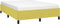 vidaXL - Bedframe - zonder - matras - 140x200 - cm - stof - groen