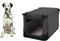 Maelson Soft Kennel - Opvouwbare hondenbench met stalen frame - Zwart - Medium 82