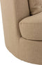 J-Line loungestoel Swiv - hout/textiel - beige
