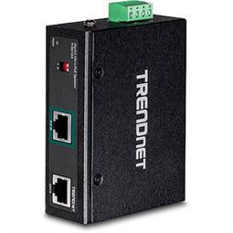 Trendnet TI-SG104 - Wandmontage Wi-Fi-Repeater - PoE - Zwart