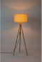 Zuiver Fan Vloerlamp/ Staande driepoot lamp Bamboo - Wit
