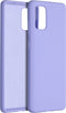 Accezz Samsung Galaxy A71 - Liquid Silicone Backcover - Schokabsorberend - Paars