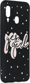Hoesje Siliconen Geschikt voor Samsung Galaxy A20e - Design Backcover Color - Meerkleurig / Yes Girl