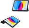 Accezz Trifold Bookcase iPad 10.9 (2022) - Hoes - Zwart