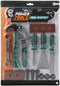 P.T. Gereedschap op krt - 13-dlg set - Speciaal voor kinderen - Multikleur (2 ass.)