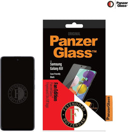 PanzerGlass Screenprotector Geschikt voor Samsung Galaxy A51 - PanzerGlass Feyenoord Case Friendly Screenprotector