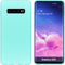 iMoshion Hoesje Geschikt voor Samsung Galaxy S10 Plus Hoesje Siliconen - iMoshion Color Backcover - Mintgroen