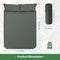 Coast Kampeermat 2-Persoons - Zelfopblazend - Waterdicht - 187 x 130 x 4 cm - Groen
