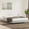 vidaXL - Bedframe - zonder - matras - 140x220 - cm - fluweel - lichtgrijs