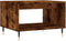 vidaXL - Salontafel - 60x50x40 - cm - bewerkt - hout - gerookt - eikenkleurig