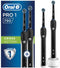 Oral-B PRO 790 - Elektrische Tandenborstel - Poetsdruksensor en Timer - Zwart (2 stuks)